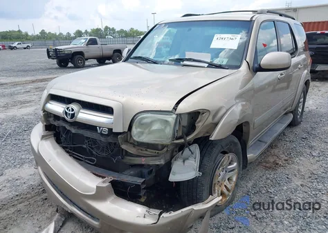 2005 Toyota Sequoia Limited V8 z USA, uszkodzony, nr VIN 5TDZT38A95S245171